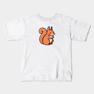 Red Squirrel Kids T-Shirt